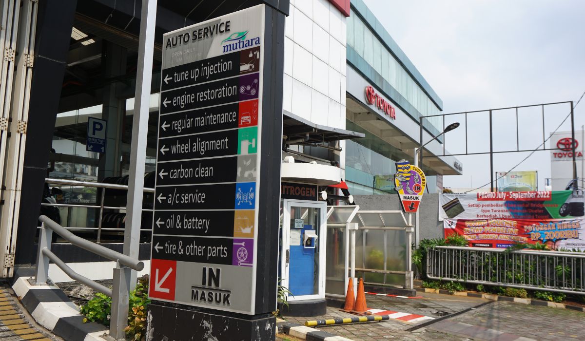 bengkel ban mobil