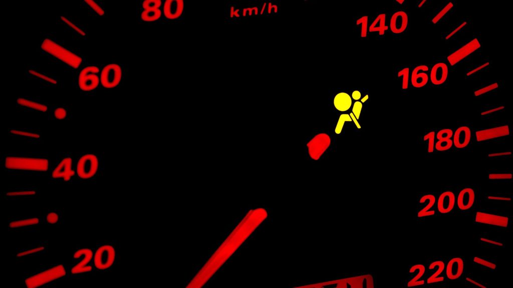 lampu indikator airbag mobil