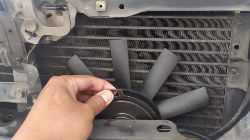 kipas radiator rusak