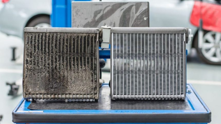 Evaporator AC Mobil Bocor