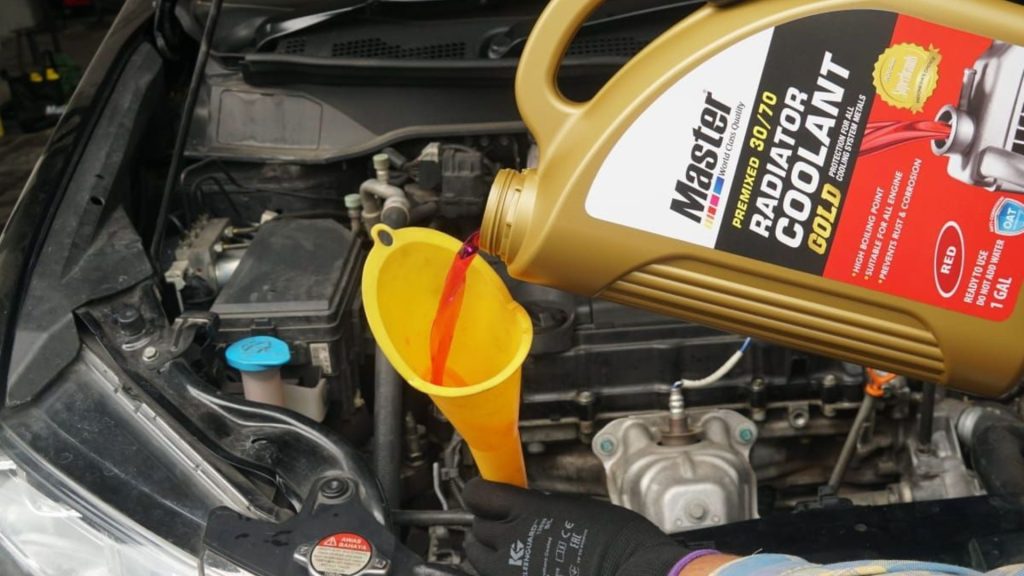 air coolant radiator mobil