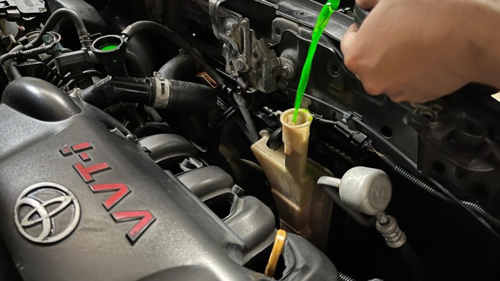 air coolant radiator mobil