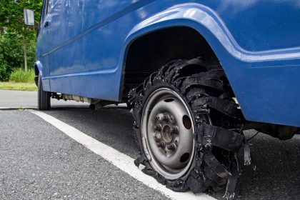 ban mobil meledak